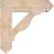 Ekena Millwork Funston Arts & Crafts Smooth Bracket, Douglas Fir, 5 1/2"W x 26"D x 26"H BKT06X26X26FST03SDF - alternate 3